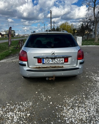 Peugeot 407 cena 2700 przebieg: 383000, rok produkcji 2005 z Wrocław małe 137